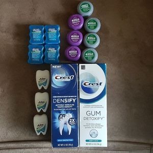 Crest Densify & Gum Detoxify Toothpaste & Floss